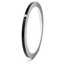 10m Zierstreifen 5mm Schwarz