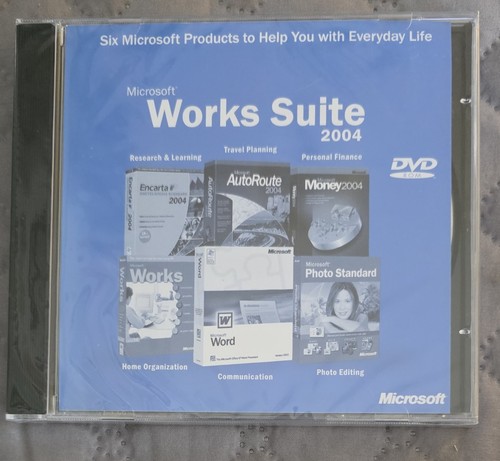 Microsoft works suite 2004 - microsoft,