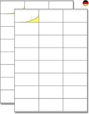 50 Blatt, 24 Stück pro Blatt