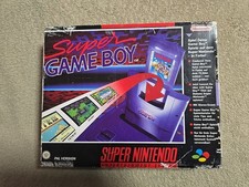 Super Gameboy Adapter für Super Nintendo Entertainment System SNES Verpackung 