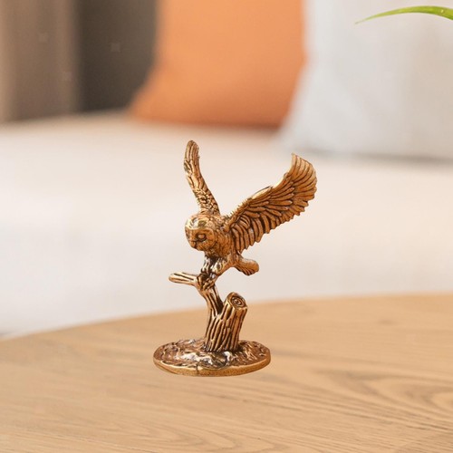 Messingeulen figur feng shui - messingeulen,