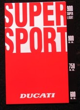 Ducati Supersport 900Superlight 900SS/750SS/600SS Prospekt 