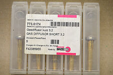 BINZEL Abicor 773.0174 Gasdiffusor Ø 3,2 mm Wolframelektrode 48mm WIG NEU 