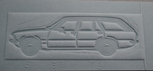 Mater opel rekord - opel, caravan