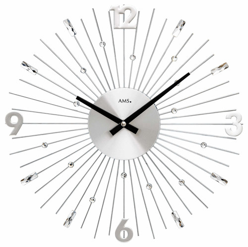 Ams w9652 quarz wanduhr - w9652, analog