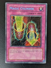 Magischer Zylinder LON-104 Secret Rare Englisch Poor Yugioh
