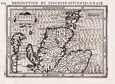 Scotland Schottland Ecosse map