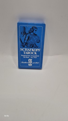 Kartenspiel schafkopf tarock - kartenspiel, schafkopf/tarock