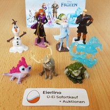 NEU: Komplettsatz + Disney Frozen 2 EISKÖNIGIN + mit 1 BPZ KPS Figuren Ü-Ei 2021