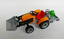 PLAYMOBIL Kleintraktor mit Frontlader und Transportplatte aus Set 7938
