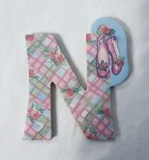 Buchstabe Prinzessin Lillifee, Türschild, Buchstabe " N " , Klebebuchstabe, TOP!