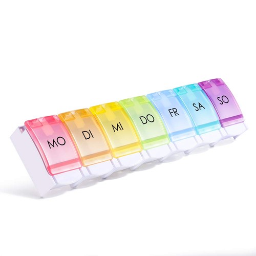 Pillenbox tage bunt - pillenbox,