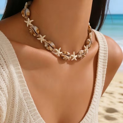 Seestern muschel boho - muschel,
