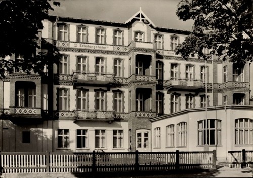 Ostseebad ahlbeck - ak,