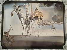 Vintage Kunst Plakat Poster Salvador Dali The Temptation of St Anthony Verkerke