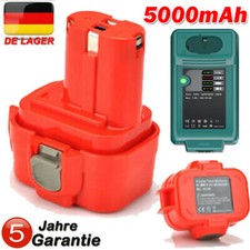 4.8AH Akku für Makita PA09 9100 9120 9122 9133 9134 6221D 9.6V Ni-MH / Ladegerät
