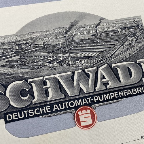 Rechnung 1930er otto - rechnung, "otto