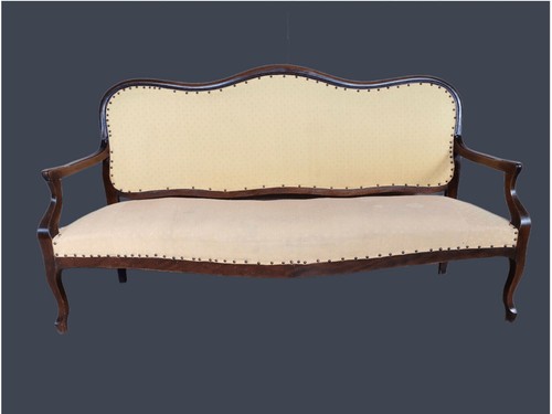Sofa aus nussbaum - nussbaum, luigi