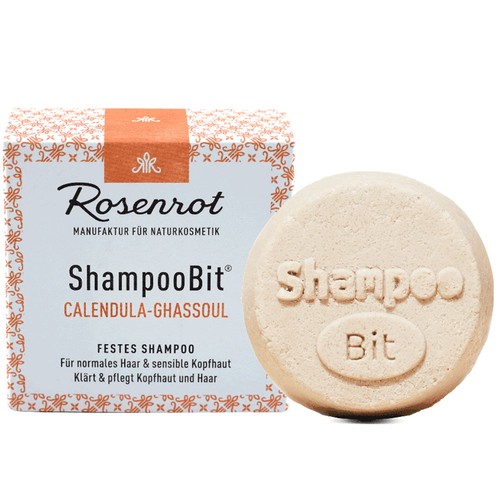 Rosenrot festes shampoo - rosenrot,