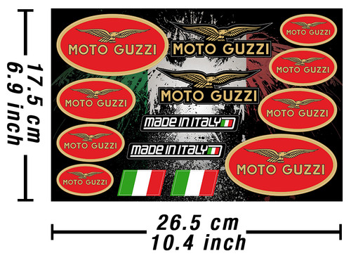 Moto guzzi decal - guzzi, stickers