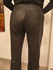 Designer Nappa Lederhose Costume International, schwarz Gr. 36