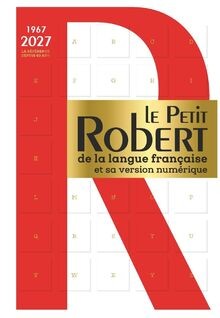 Petit robert la langue - petit, de