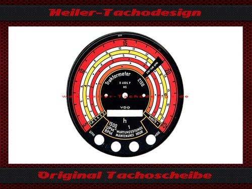 Tachoscheibe für traktormeter - tachoscheibe,