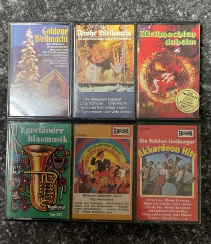Musikkassetten sammlung - mc,