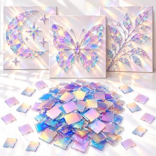 Acryl mosaiksteine 100 stück - acryl,