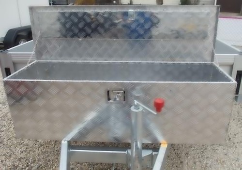Alu riffelblech alubox staubox - alu,