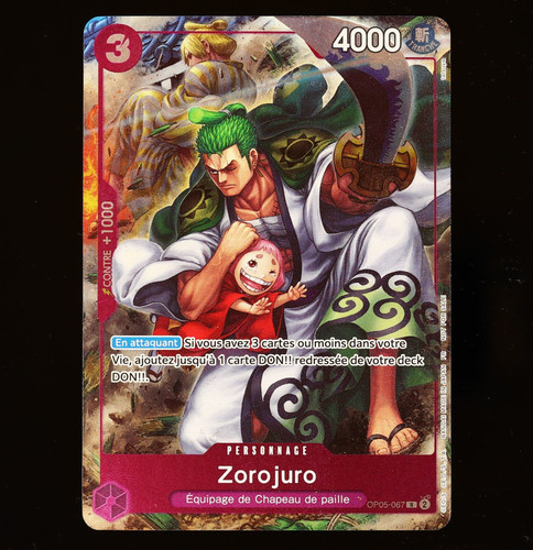 One piece tcg zorojuro - one,