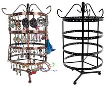 Schmuckständer Ohrringständer Ohrringhalter 4 Etagen 144 Löcher