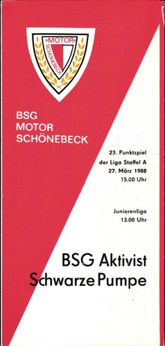 Ddr liga bsg - ddr-liga, motor