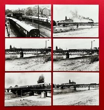 6 x DDR Eisenbahn Foto