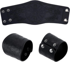 Wikinger Leder Armschutz