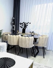 Esstisch mit 6 Stühlen, Selbstabholung