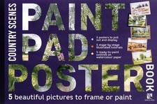Paint Pad Poster Book: Country