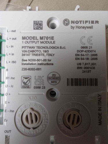 Koppler m701e notifier 1 - notifier,,