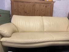 Ledersofa, Gelb, Leolux