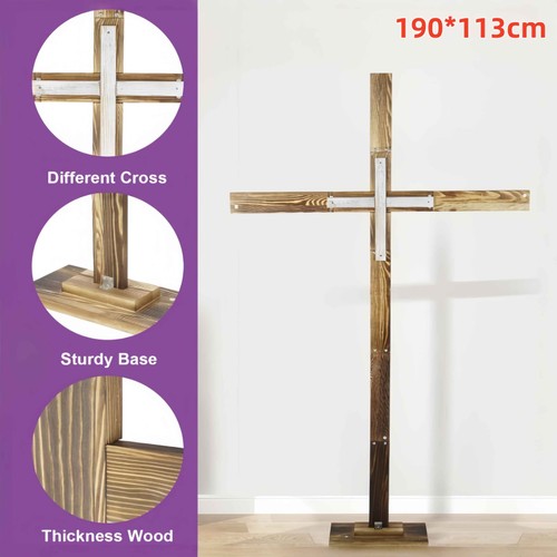 190cm großes standkruzifix - 190cm,