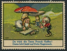 Germany Cinderella Ad Stamp