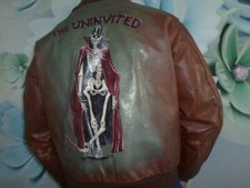 AERO LEATHER Herren A 2 Jacke Echtes Pferdeleder Lederjacke Bomberjacke 44 L 54