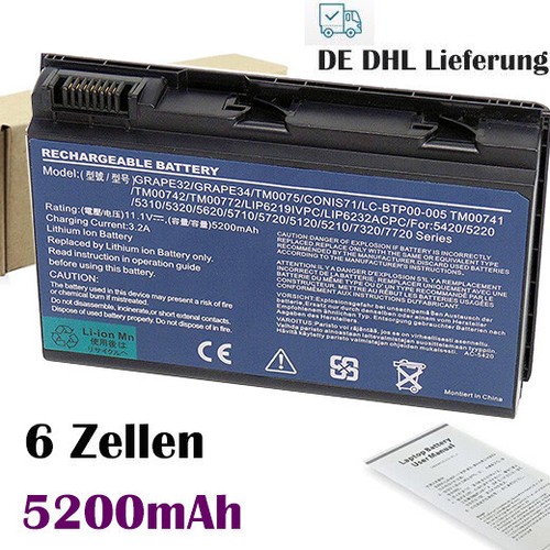 Akku für acer extensa 5120 - für,