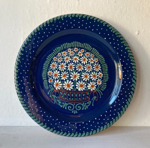 Jugendstil wandteller blau - jugendstil,