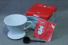 MELITTA FILTER KAFFEEFILTER PORZELLANFILTER 102 EINLOCHFILTER IN OVP