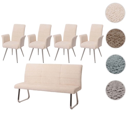 Esszimmer set hwc g55 4er - esszimmer-set, 4er-set