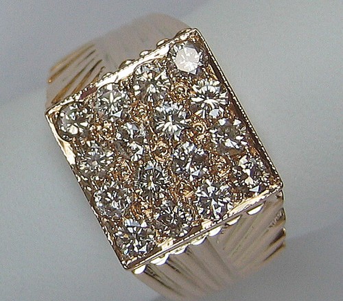 Luxus brillant ring aus 585 - brillant,