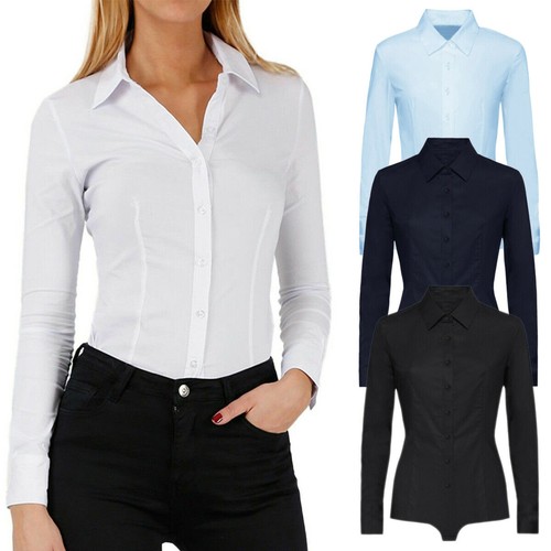 Damen body hemd baumwolle - damen,