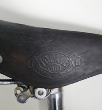 Vintage Ideale 80-er Rennrad Sattel Inklusive Ideale Sattelstütze