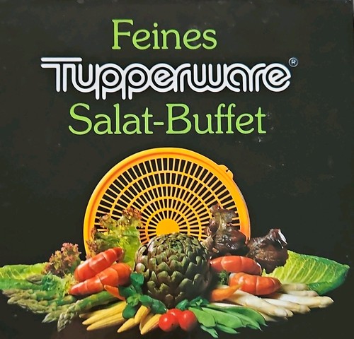 Feines tupperware salat buffet - feines, salat-buffet